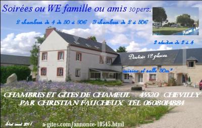 chambres et gîtes de chameul