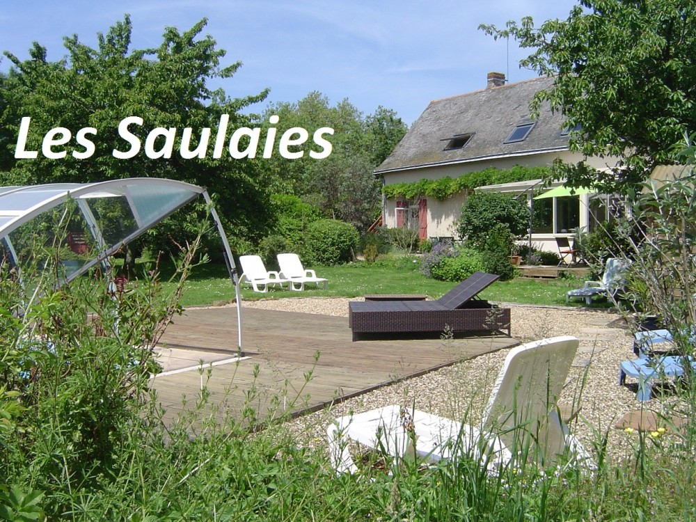 Les saulaies chambres d'hôtes naturistes Une chambre d